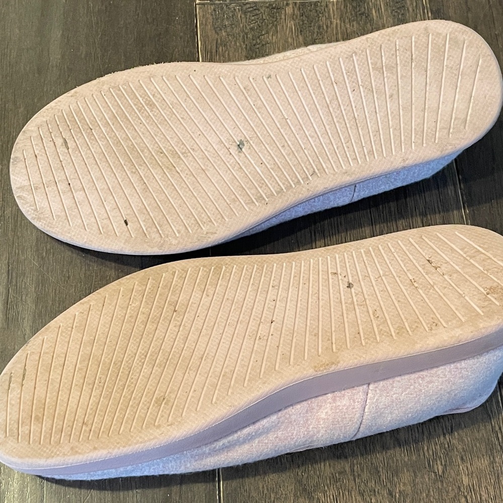 Allbirds Wool Loungers Slip-On Sneakers Women’s 6 Calm Taupe Pink Merino Wool - Picture 4 of 6
